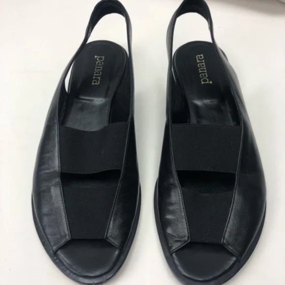 Panara Flat Sandal with Sling Black 7.5 - Picture 14 of 14